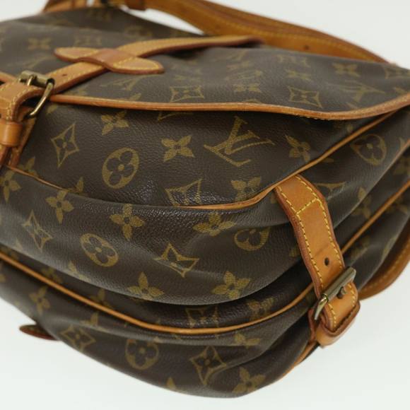 LOUIS VUITTON Monogram Saumur 30 Shoulder Bag M42256 LV Auth 29987 - Picture 16 of 16